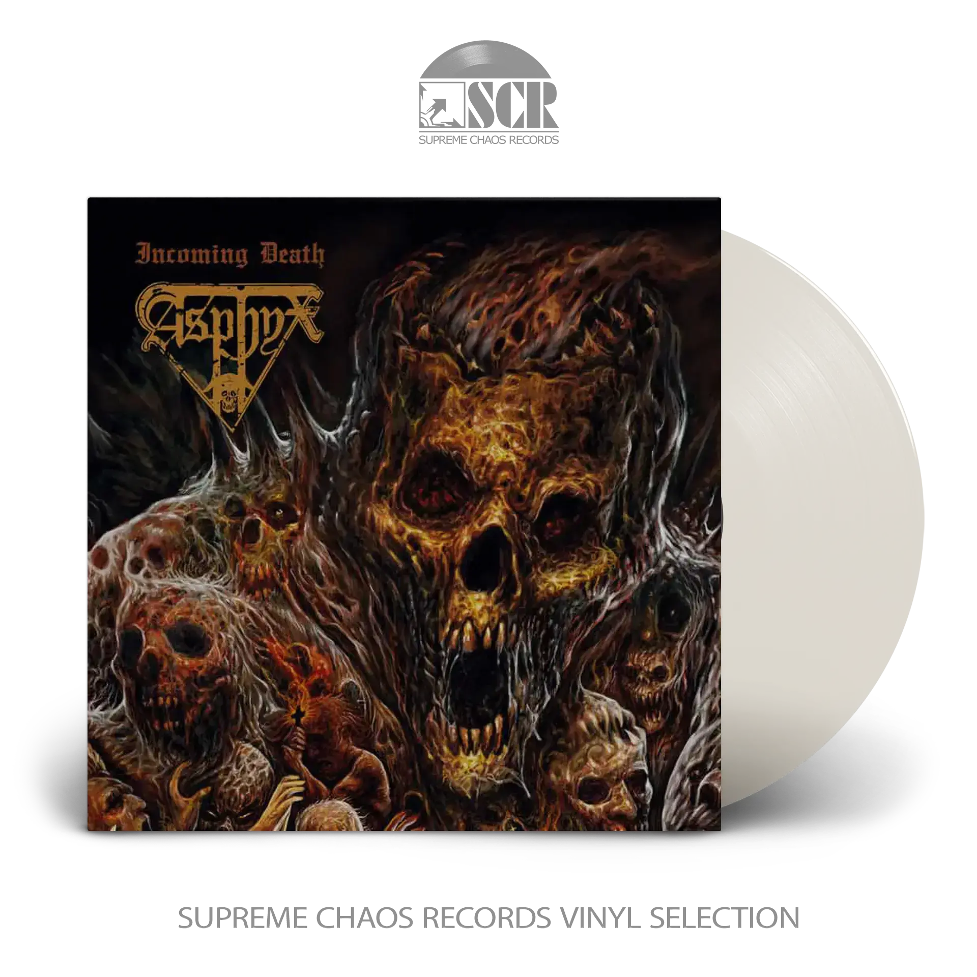 ASPHYX - Incoming Death (Pop-Up) · CLEAR LP ASPHYX - Incoming Death (Pop-Up) · CLEAR LP (Death Metal Vinyl)