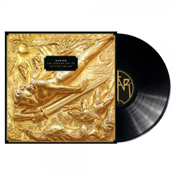 MANTAR - The modern art of setting ablaze · BLACK LP (Death Metal Vinyl)