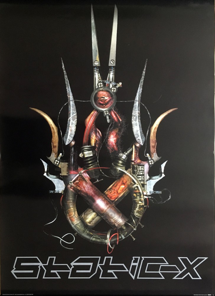 STATIC-X - Sign · PP0313 POSTER (Hard Rock Others)