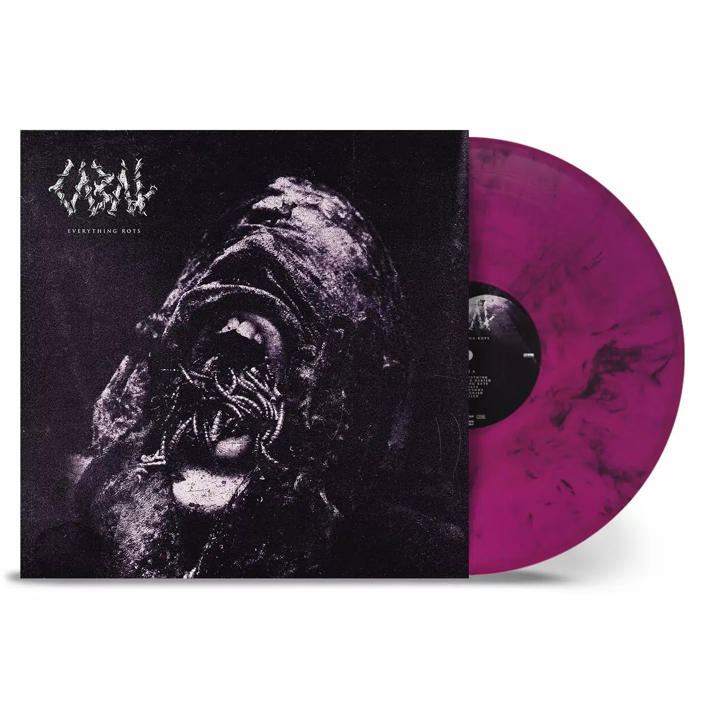 CABAL - Everything Rots · VIOLET/BLACK MARBLED LP