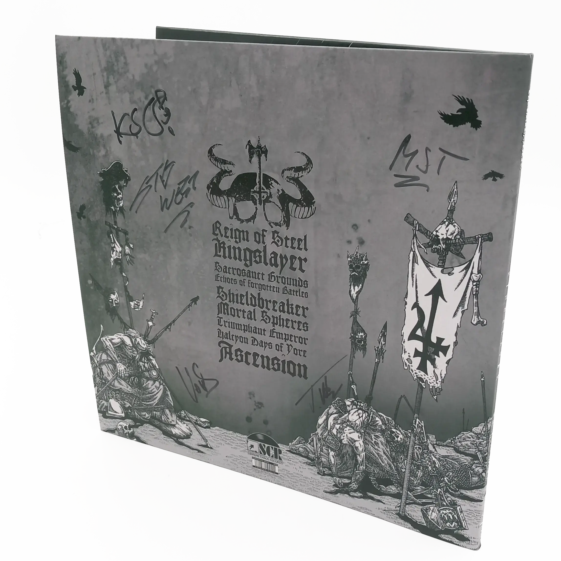 THRONEHAMMER - Kingslayer (Signed) · EXCLUSIVE BOX SET (Doom Metal/Epic Metal/Death Metal Vinyl) · Bild 1