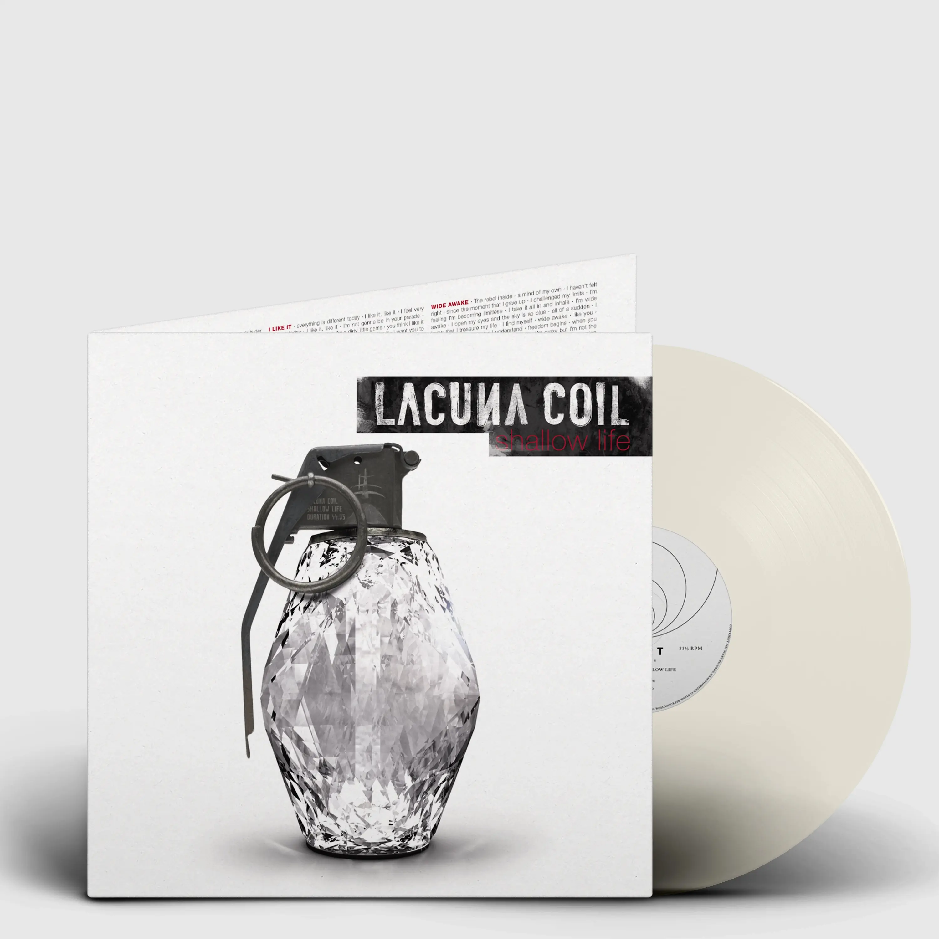 LACUNA COIL - Shallow Life · CLEAR LP (Alternative Metal Vinyl)