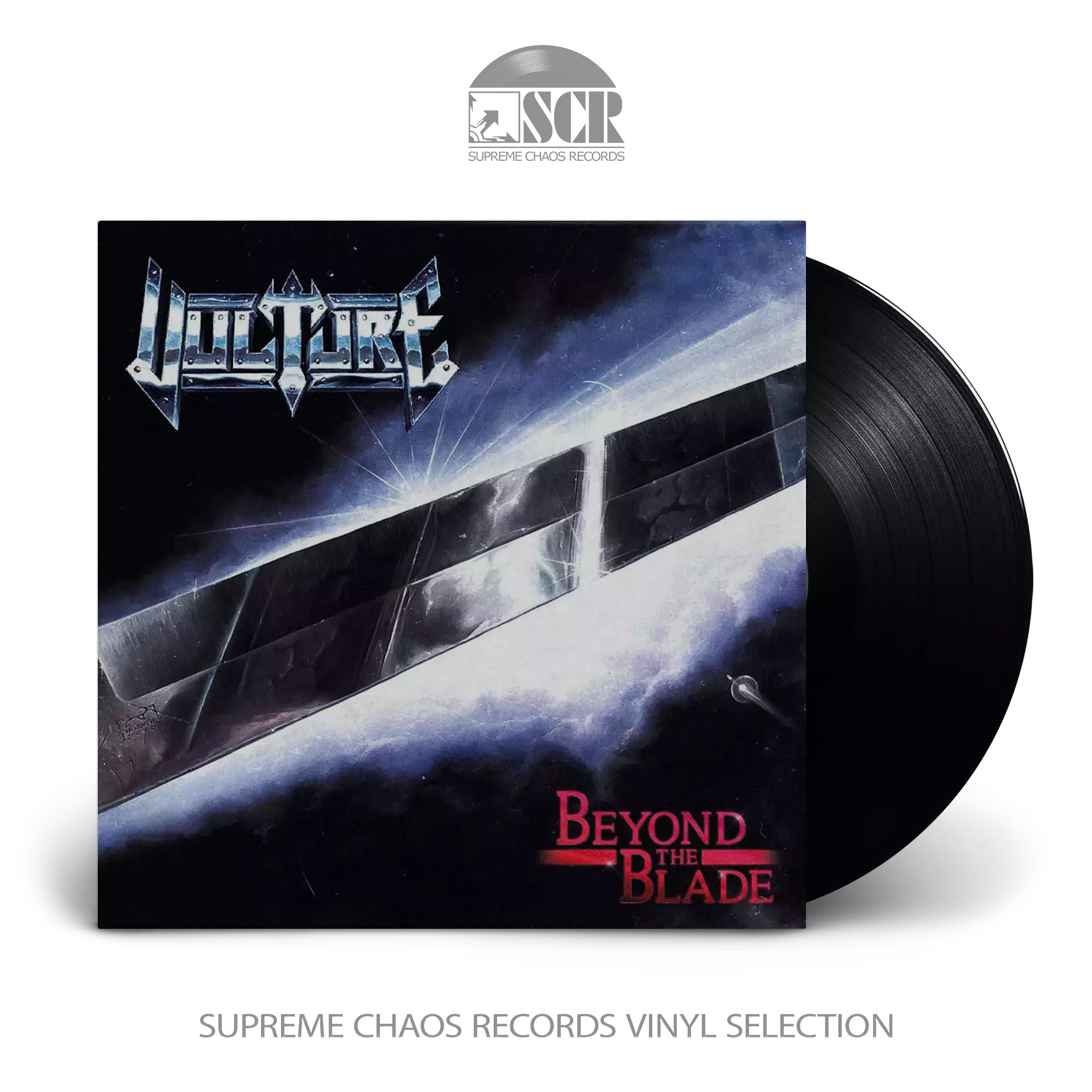 VULTURE - Beyond The Blade · BLACK 7" EP (Heavy Metal Vinyl)