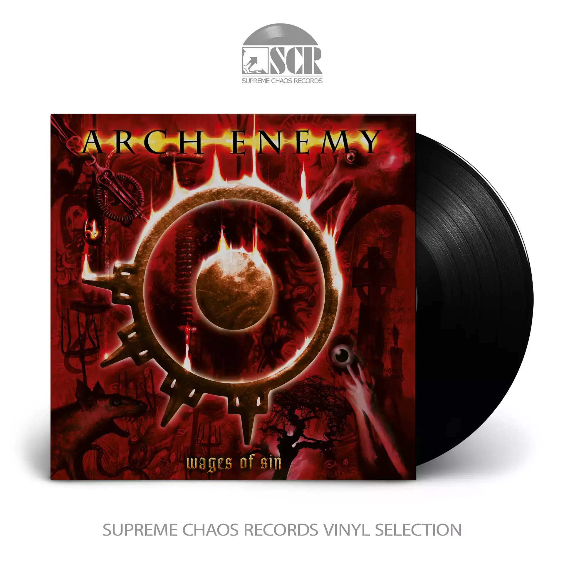 ARCH ENEMY · Wages Of Sin (Re-Issue 2023) | BLACK LP ARCH ENEMY · Wages Of Sin (Re-Issue 2023) | BLACK LP (Melodic Death Metal Vinyl)