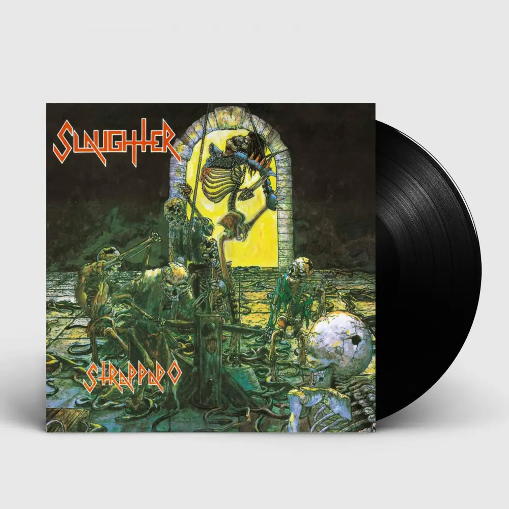 SLAUGHTER - Strappado · BLACK LP (Death Metal Vinyl)