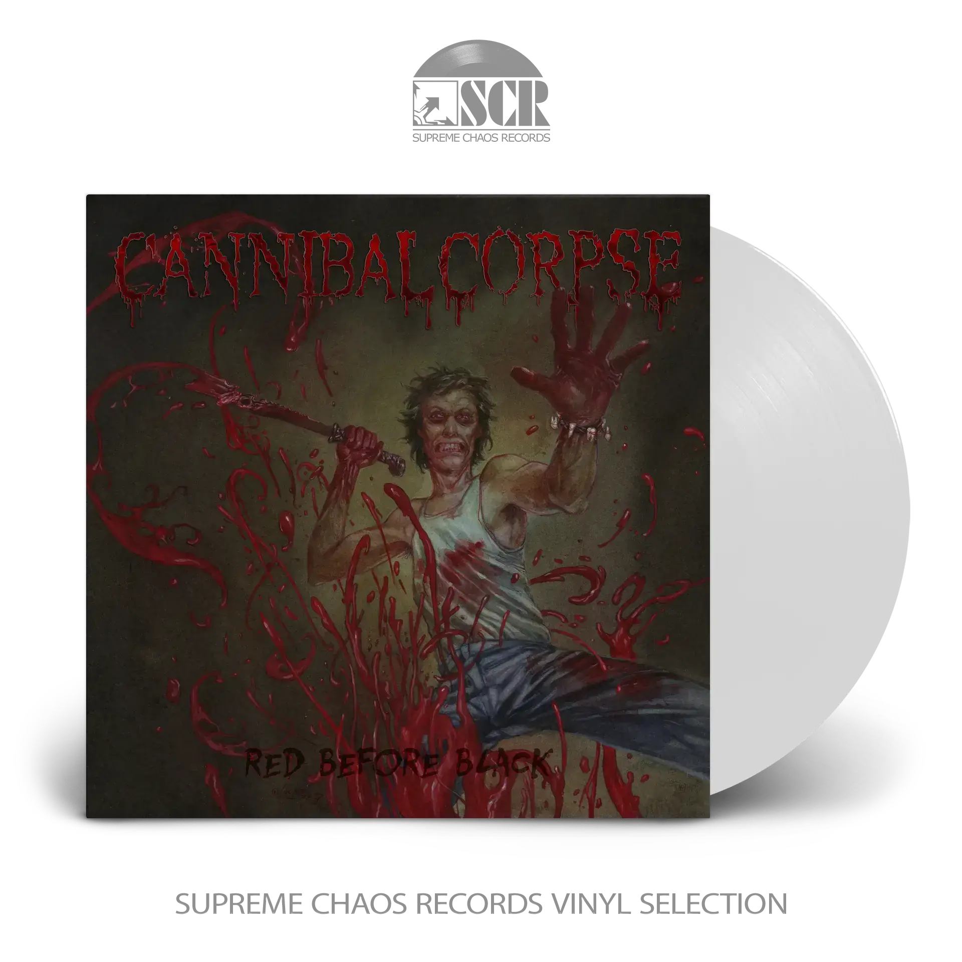 CANNIBAL CORPSE · Red Before Black | WHITE LP CANNIBAL CORPSE · Red Before Black | WHITE LP (Death Metal Vinyl)