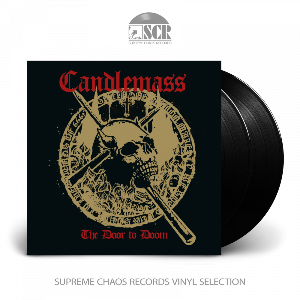 CANDLEMASS - The Door To Doom · BLACK 2LP (Doom Metal Vinyl)