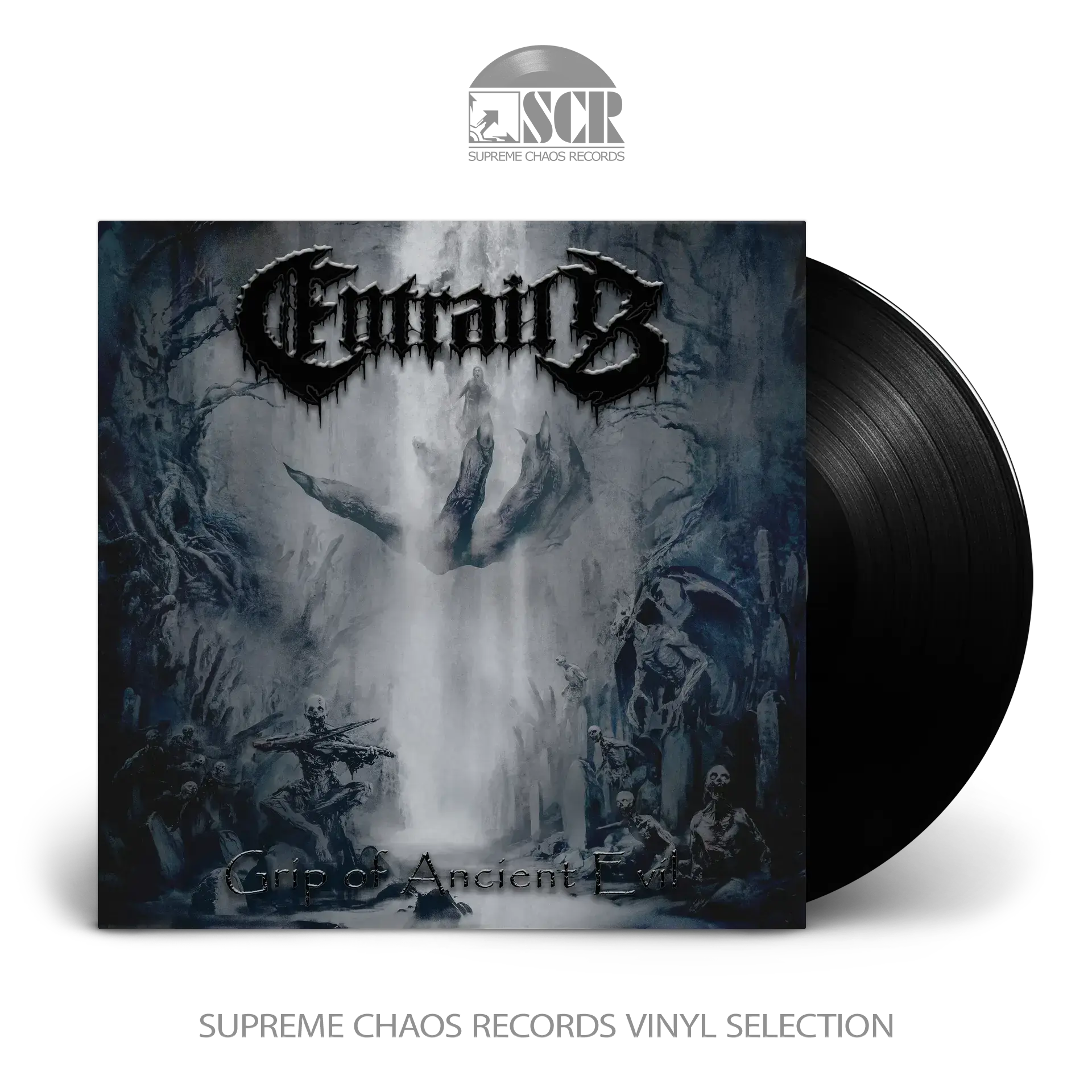 ENTRAILS - Grip Of Ancient Evil · BLACK LP ENTRAILS - Grip Of Ancient Evil · BLACK LP (Death Metal Vinyl)