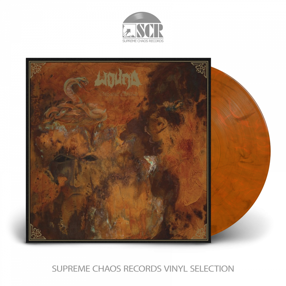 WOUND - Serpent Crown · ORANGE LP (Death Metal Vinyl)