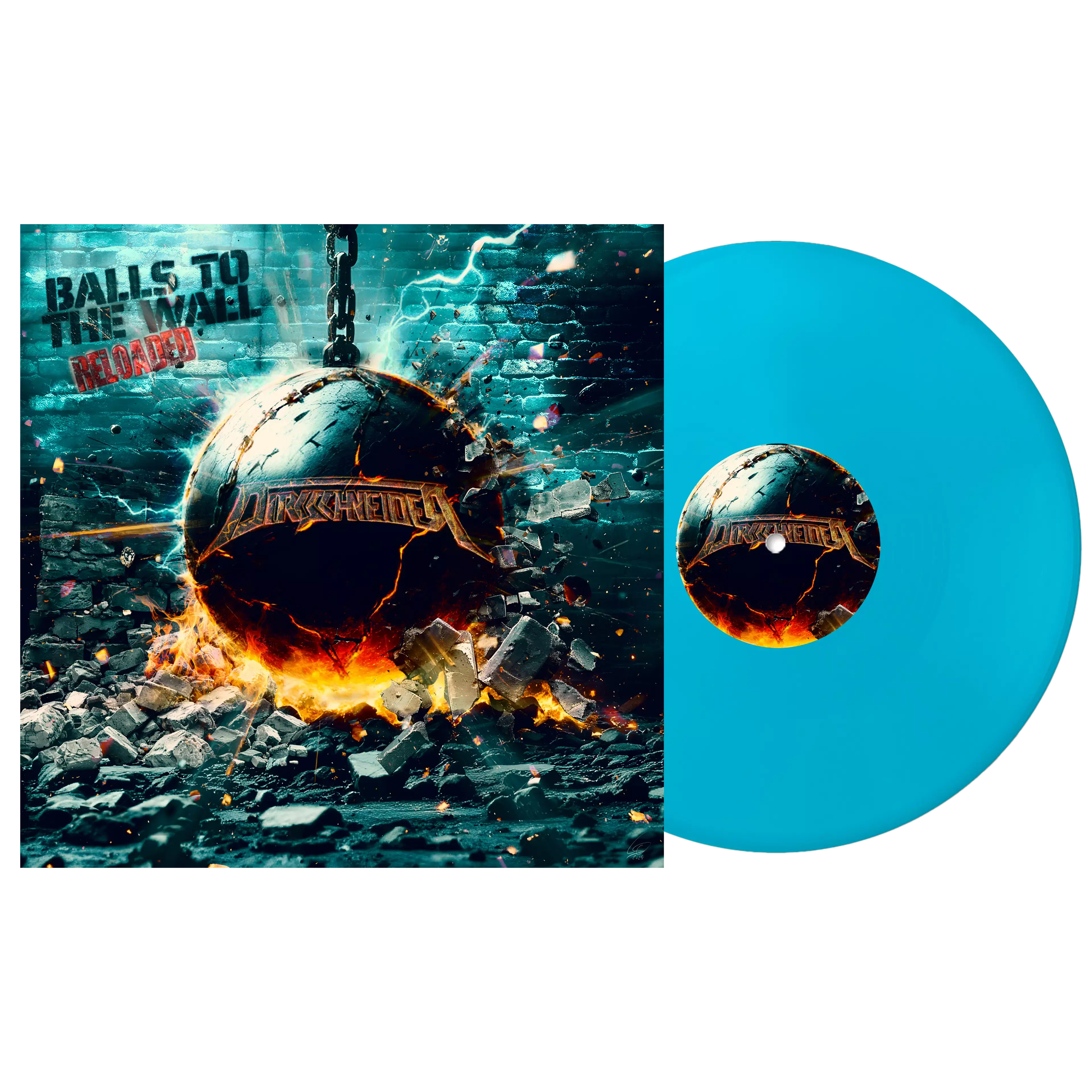 DIRKSCHNEIDER · Balls To The Wall Reloaded | BLUE VINYL DIRKSCHNEIDER · Balls To The Wall Reloaded | BLUE VINYL (Heavy Metal Vinyl)