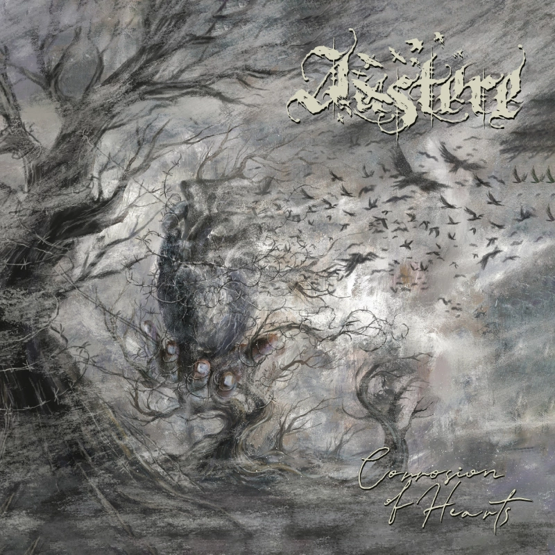 AUSTERE · Corrosion of Hearts | BLACK LP (Black Metal Vinyl) · Bild 1