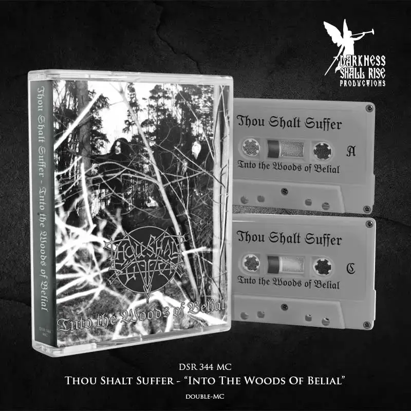 THOU SHALT SUFFER · Into The Woods Of Belial | SILVER 2MC TAPE THOU SHALT SUFFER · Into The Woods Of Belial | SILVER 2MC TAPE (Death Metal Tapes)