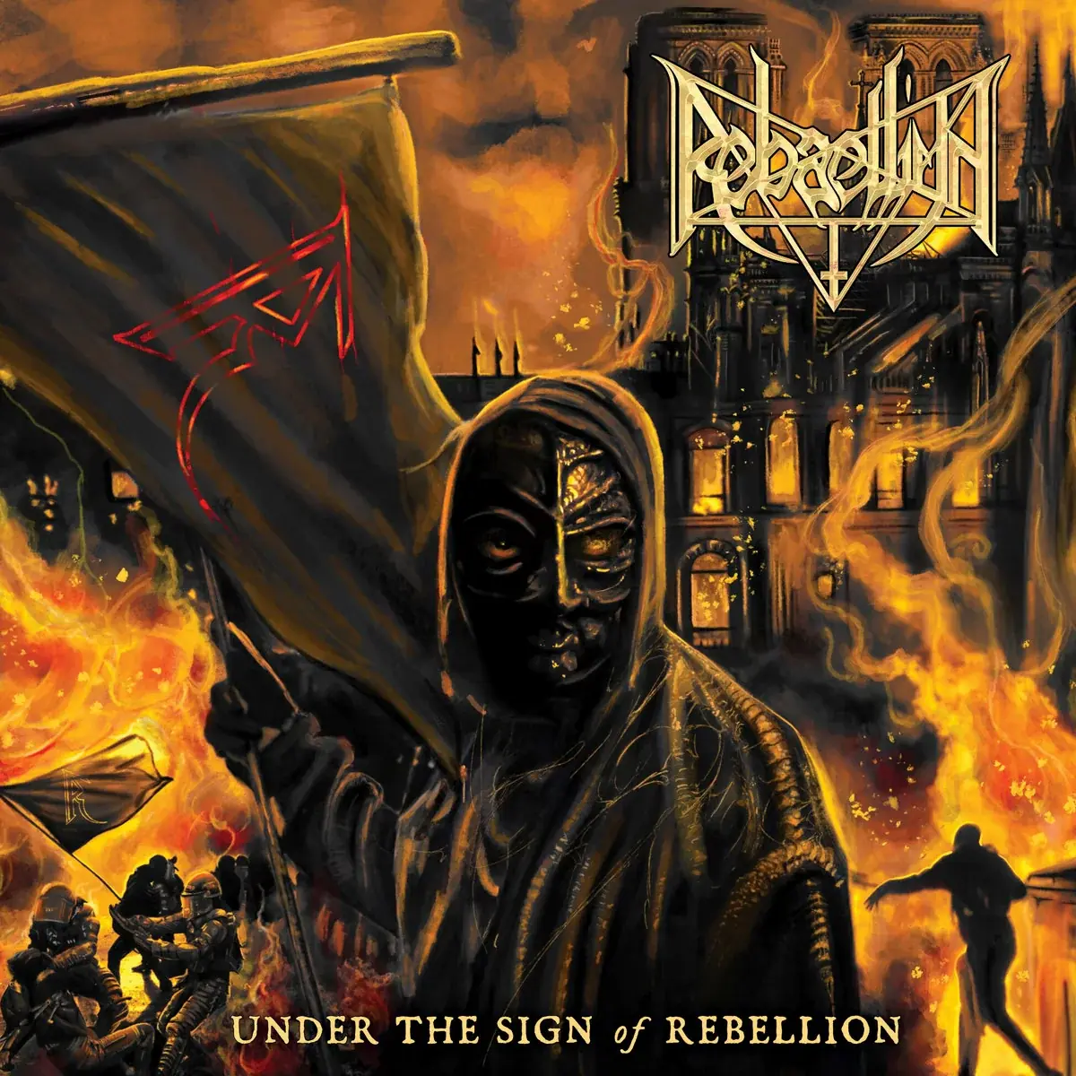 REBAELLIUNN · Under The Sign Of Rebellion | RED LP · Bild 1 REBAELLIUNN · Under The Sign Of Rebellion | RED LP (Death Metal Vinyl) · Bild 1