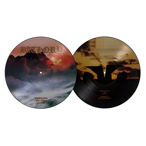 BATHORY - Twilight Of The Gods · PICTURE DISC LP (Black Metal Vinyl)