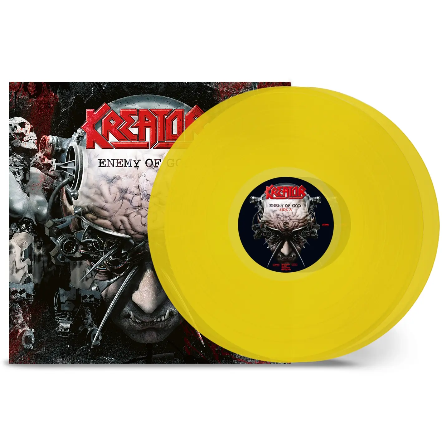 KREATOR - Enemy Of God (Remastered) · TRANSPARENT YELLOW 2LP KREATOR - Enemy Of God (Remastered) · TRANSPARENT YELLOW 2LP (Thrash Metal Vinyl)
