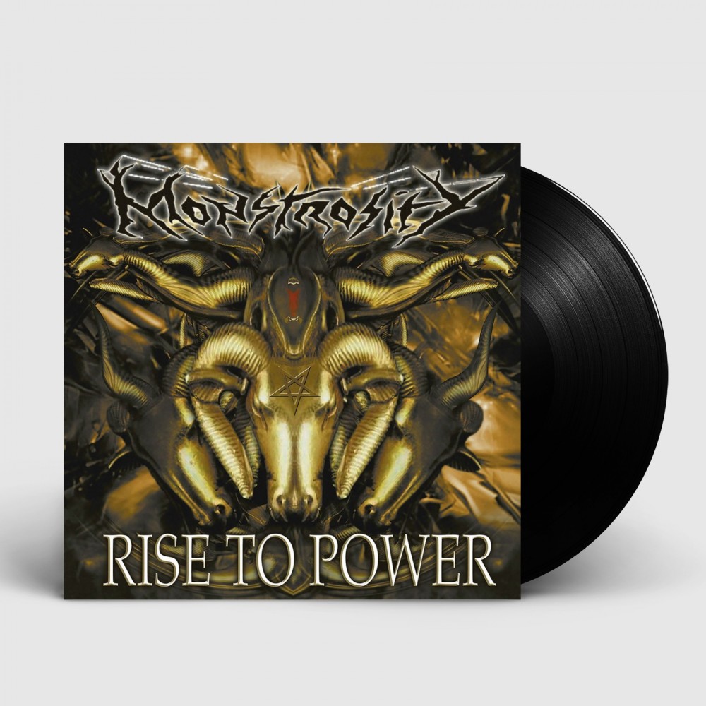 MONSTROSITY · Rise To Power | BLACK LP MONSTROSITY · Rise To Power | BLACK LP (Death Metal Vinyl)
