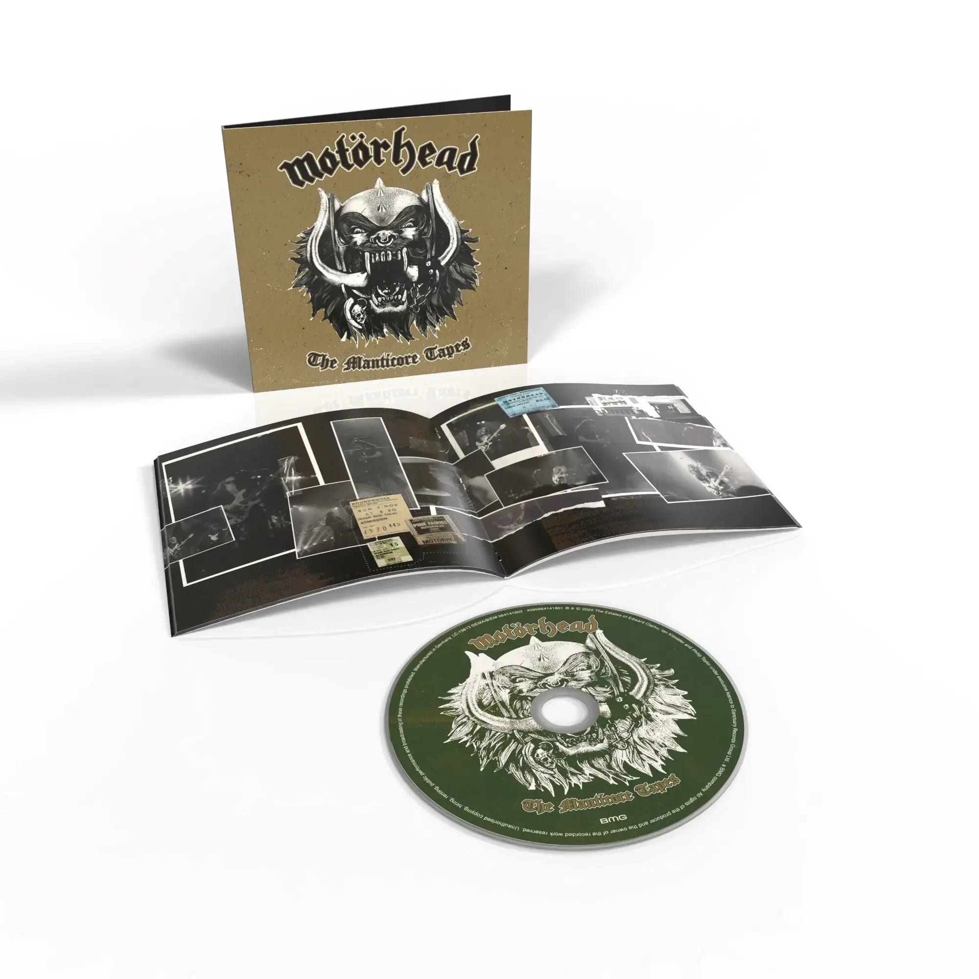 MOTÖRHEAD - The Manticore Tapes · DIGISLEEVE CD (Heavy Metal/Hardrock CDs) · Bild 2