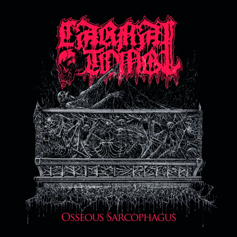 CARNAL TOMB - Osseous Sarcophagus · TRANSPARENT RED 10" LP 1 CARNAL TOMB - Osseous Sarcophagus · TRANSPARENT RED 10" LP 1
