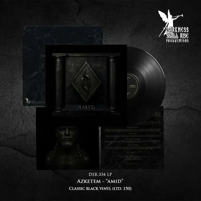 AZKETEM - AMID - All Metal Is Dead · BLACK LP (Black Metal Vinyl) · Bild 2