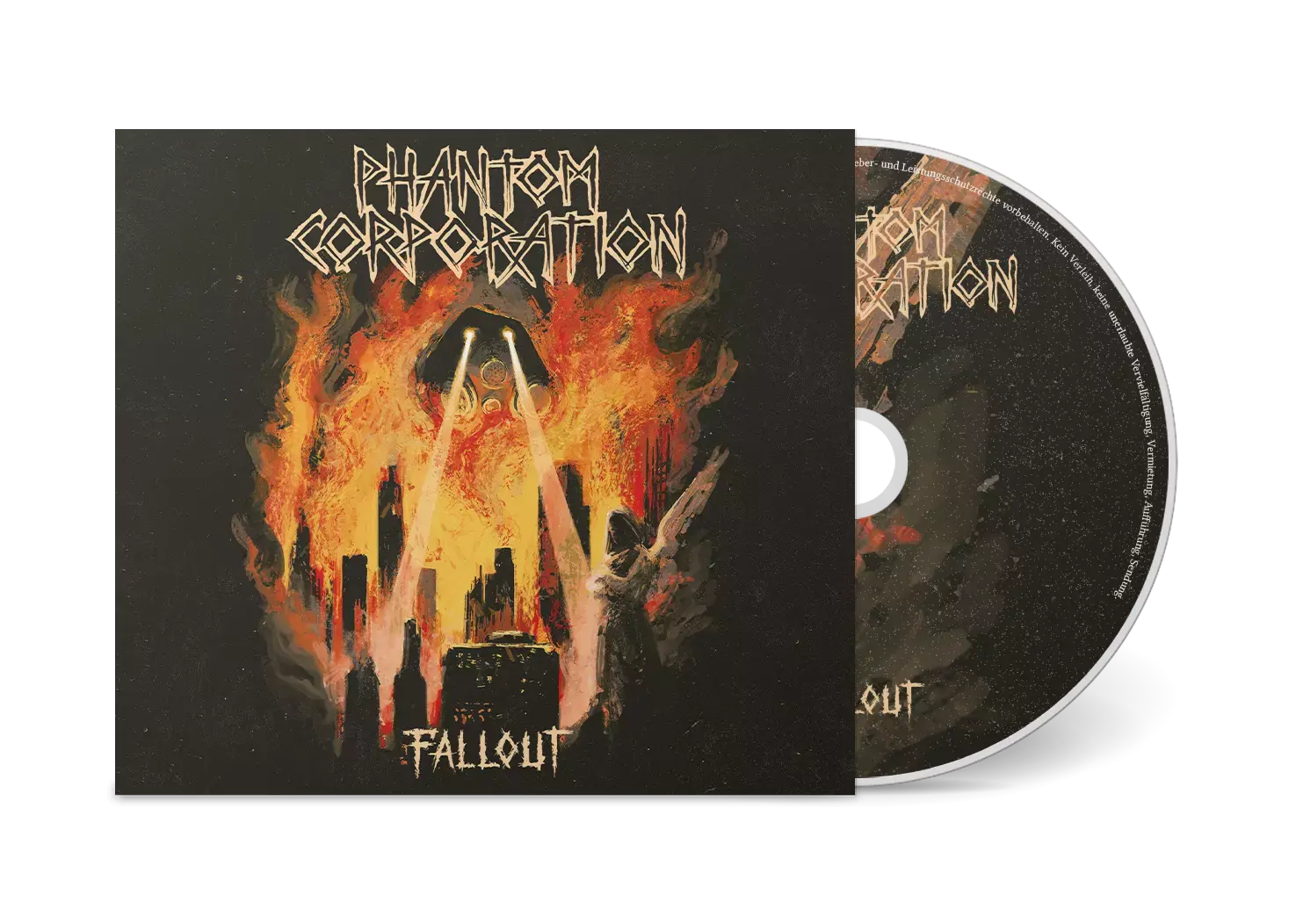 PHANTOM CORPORATION - Fallout · DIGIPAK CD PHANTOM CORPORATION - Fallout · DIGIPAK CD (Death Metal CDs)