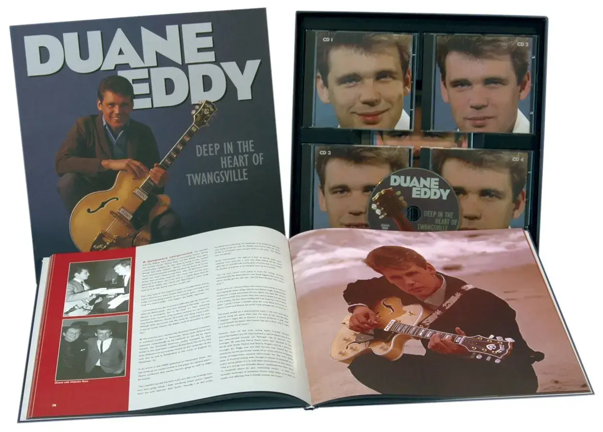 DUANE EDDY · Deep In The Heart Of Twangsville - The Complete RCA Victor Recordings | 6CD BOXSET DUANE EDDY · Deep In The Heart Of Twangsville - The Complete RCA Victor Recordings | 6CD BOXSET (Rock CDs)