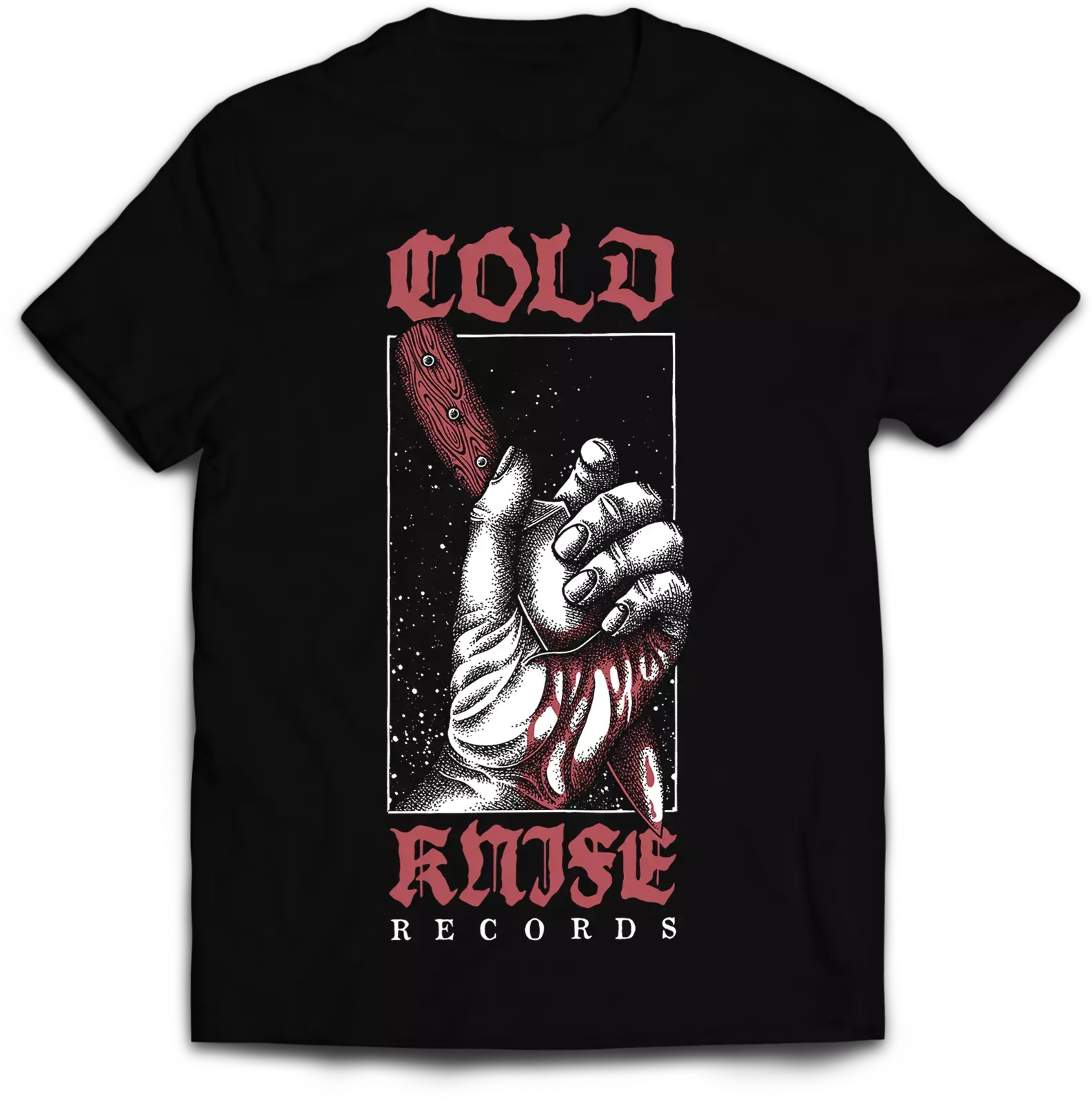 COLD KNIFE RECORDS · Logo | T-SHIRT COLD KNIFE RECORDS · Logo | T-SHIRT (Heavy Metal Clothes)