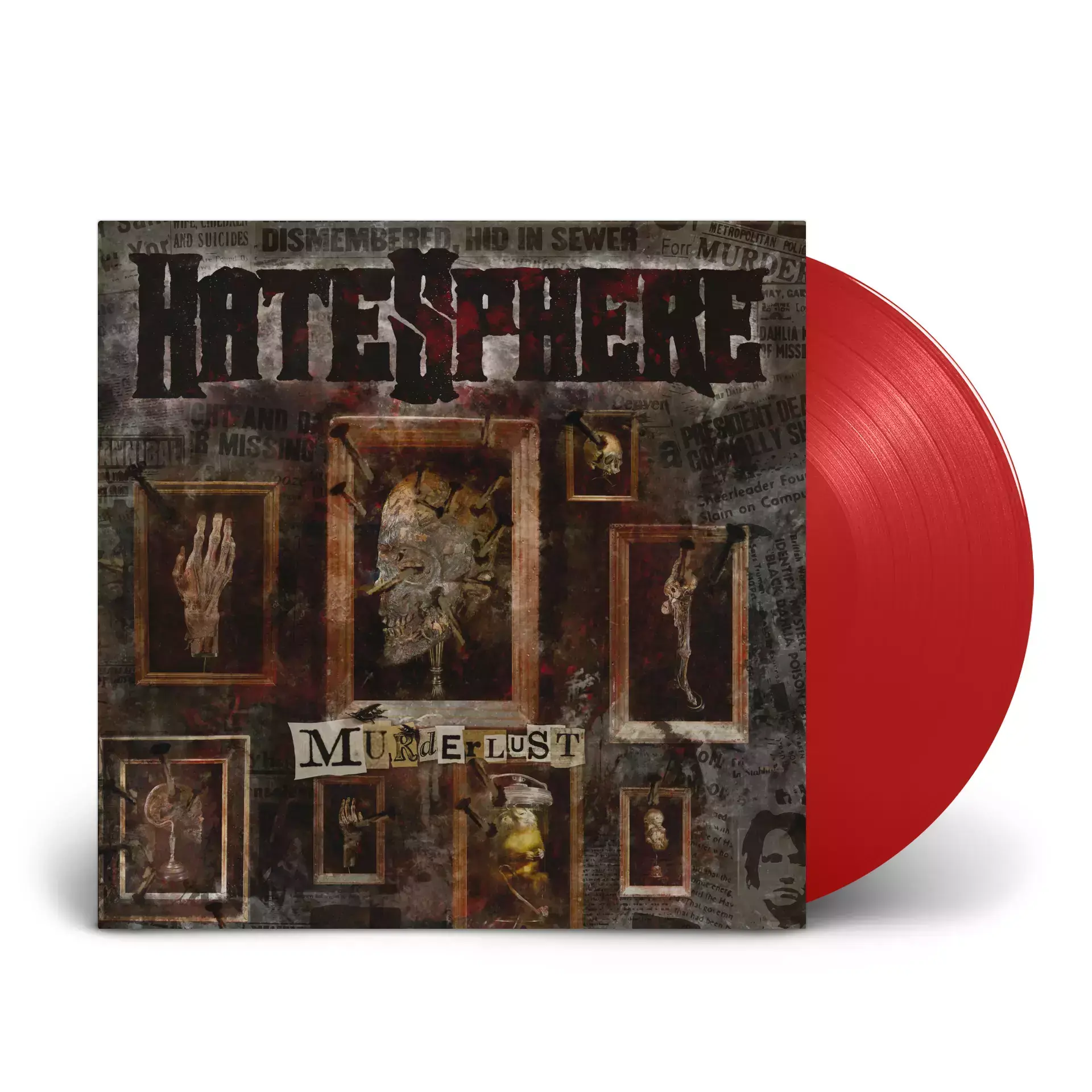 HATESPHERE - Murderlust · RED LP (Thrash Metal Vinyl)