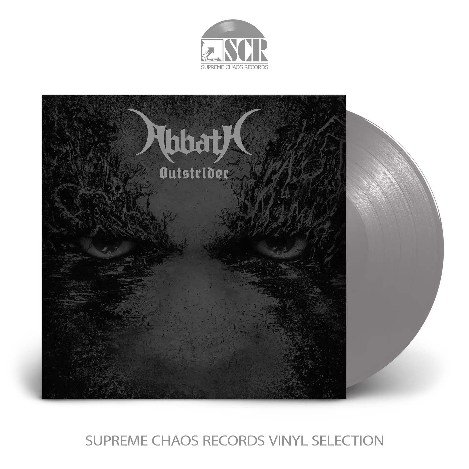ABBATH - Outstrider · SILVER LP (Black Metal Vinyl)