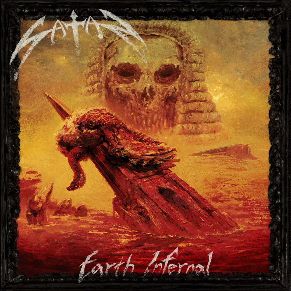 SATAN - Earth Infernal · YELLOW LP (Heavy Metal Vinyl) · Bild 1