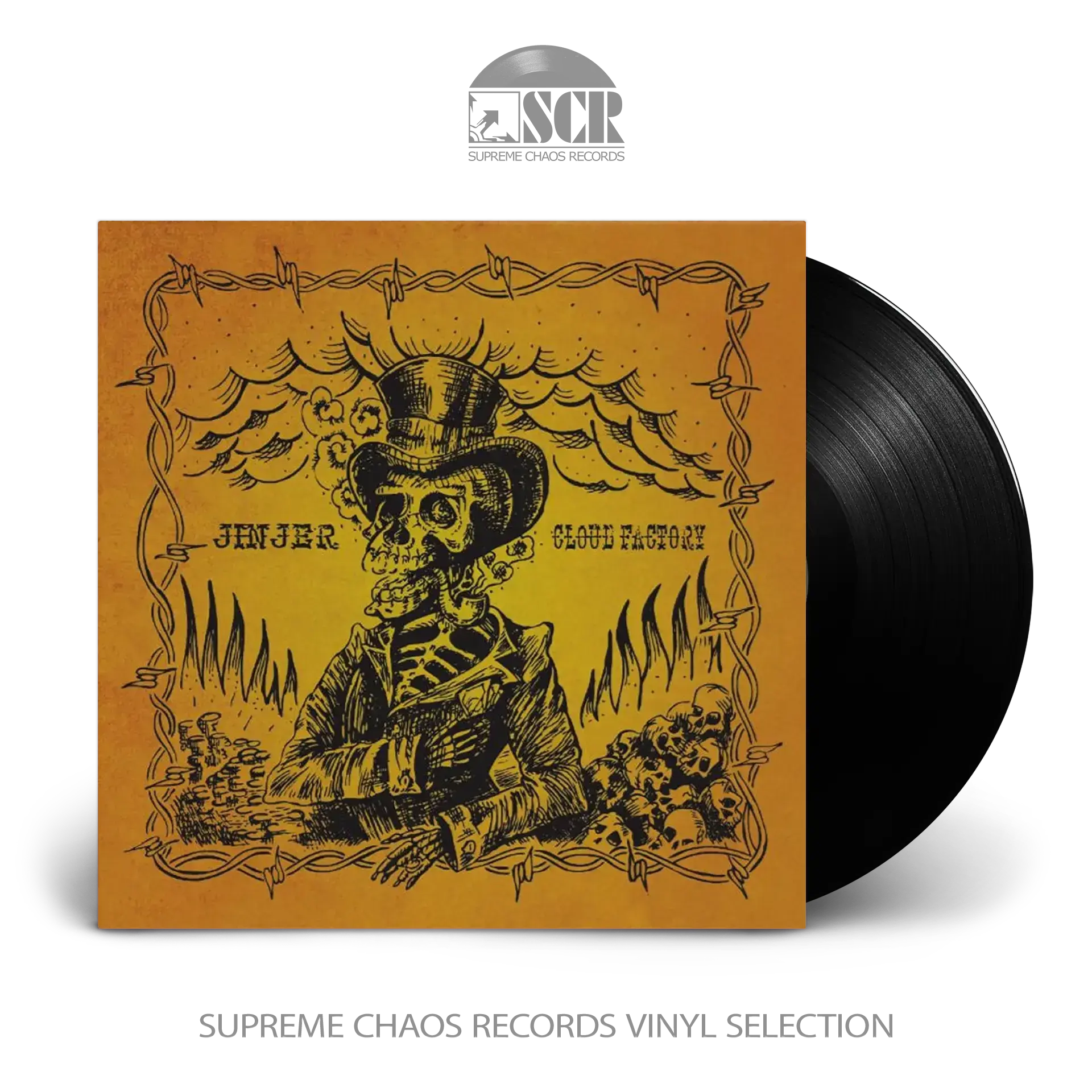 JINJER - Cloud Factory · BLACK LP (Progressive Metal Vinyl)