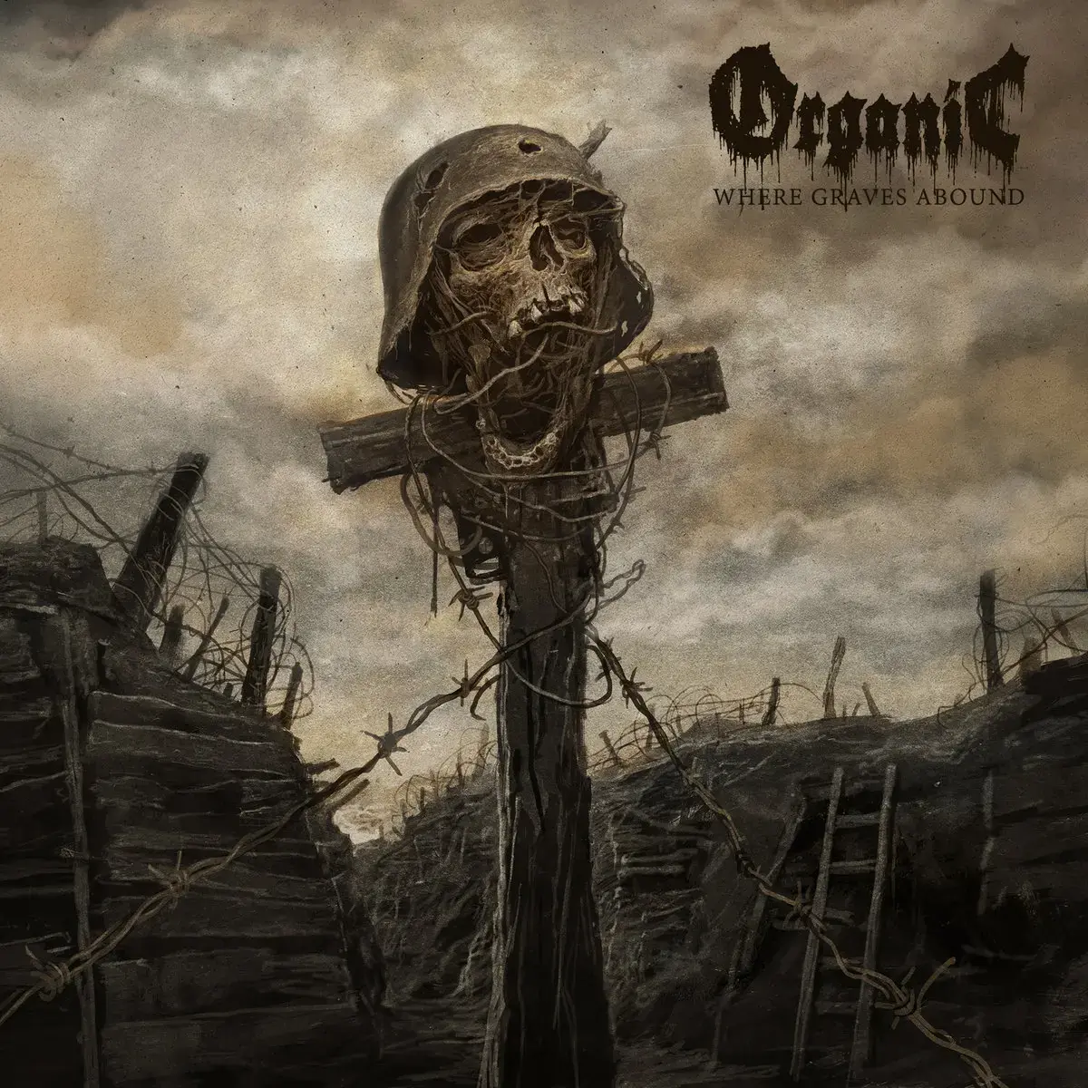 ORGANIC · Where Graves Abound | CD ORGANIC · Where Graves Abound | CD (Death Metal CDs)