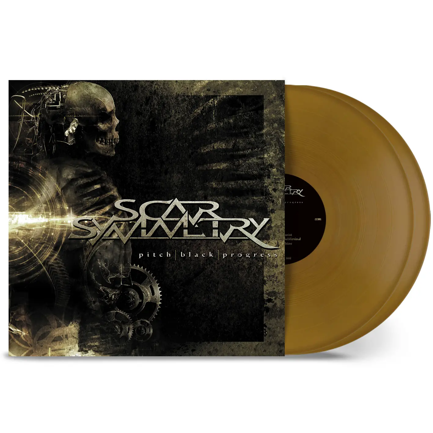 SCAR SYMMETRY · Pitch Black Progress | GOLD DLP (Melodic Death Metal Vinyl)