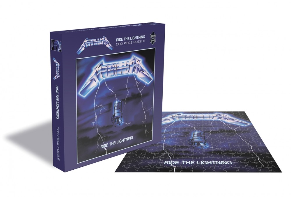 METALLICA - Ride The Lightning · 500 PIECES PUZZLE (Heavy Metal Others)