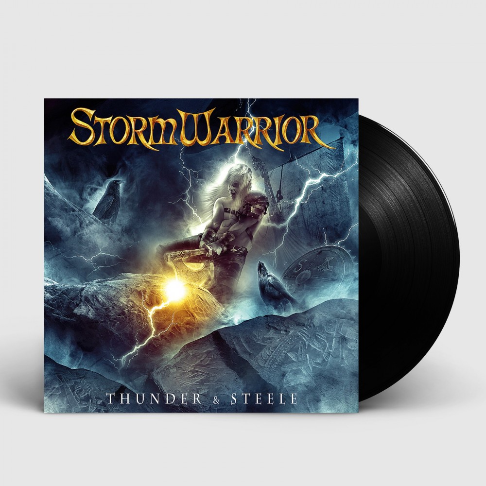 STORMWARRIOR - Thunder & Steele [BLACK LP]