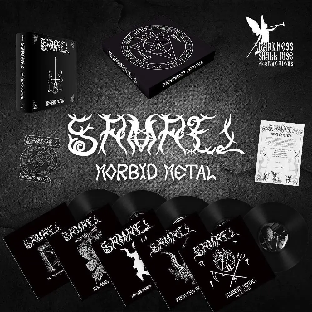 SAMAEL · Morbid Metal | BLACK 7" BOX SET SAMAEL · Morbid Metal | BLACK 7" BOX SET (Black Metal Vinyl)