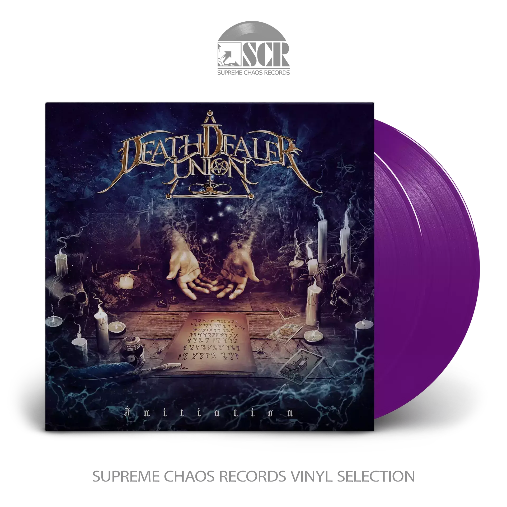 DEATH DEALER UNION · Initiation | PURPLE DOUBLE VINYL DEATH DEALER UNION · Initiation | PURPLE DOUBLE VINYL (Gothic Metal Vinyl)