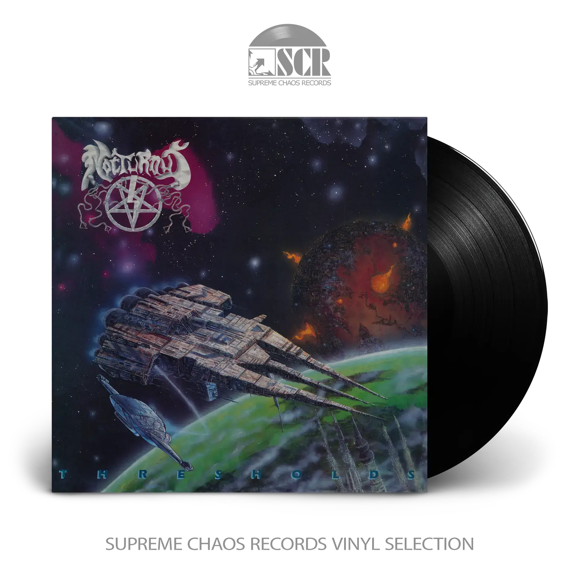 NOCTURNUS · Threshholds (Re-Released) | BLACK LP (Death Metal Vinyl)