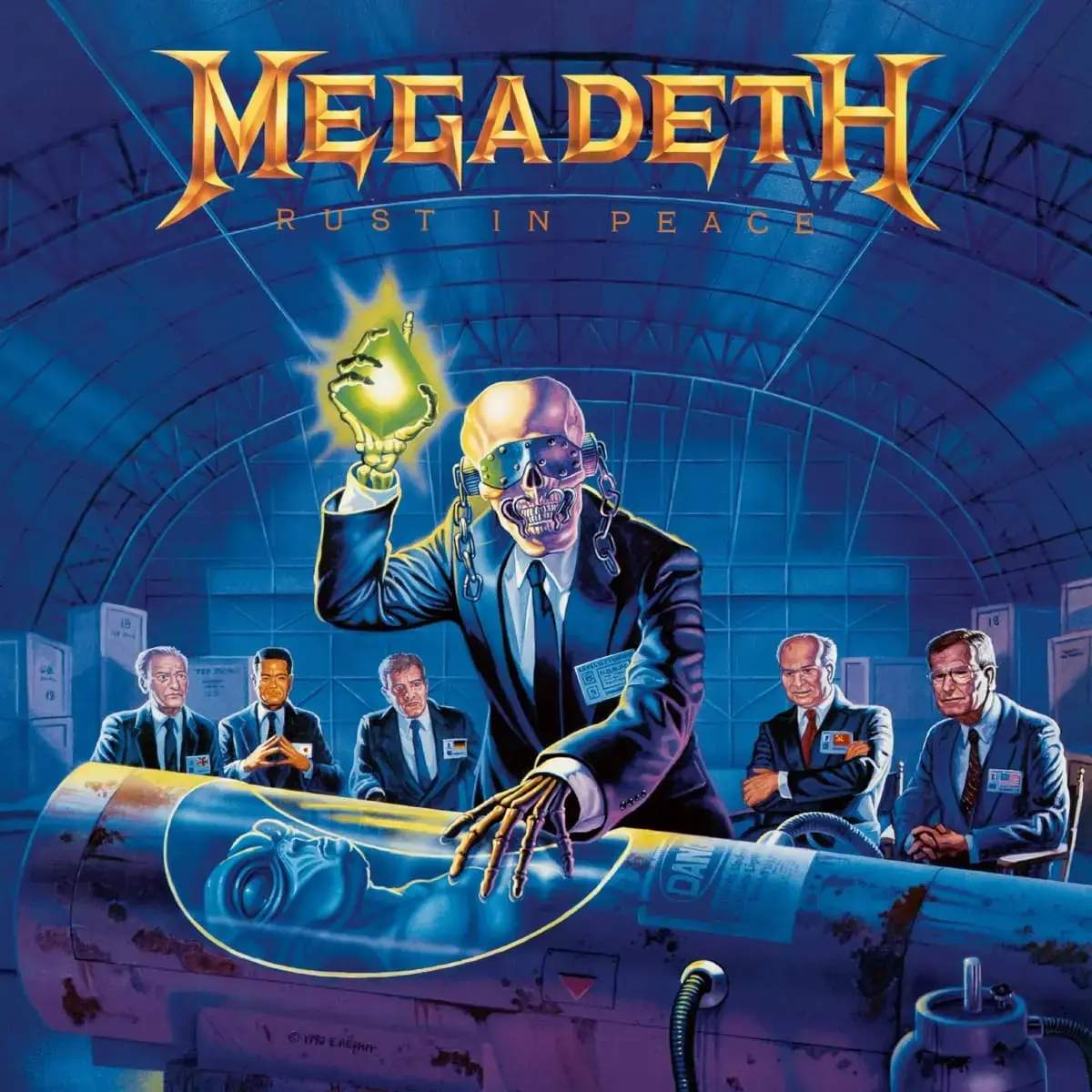 MEGADETH - Rust In Peace · BLACK LP (Thrash Metal Vinyl) · Bild 1