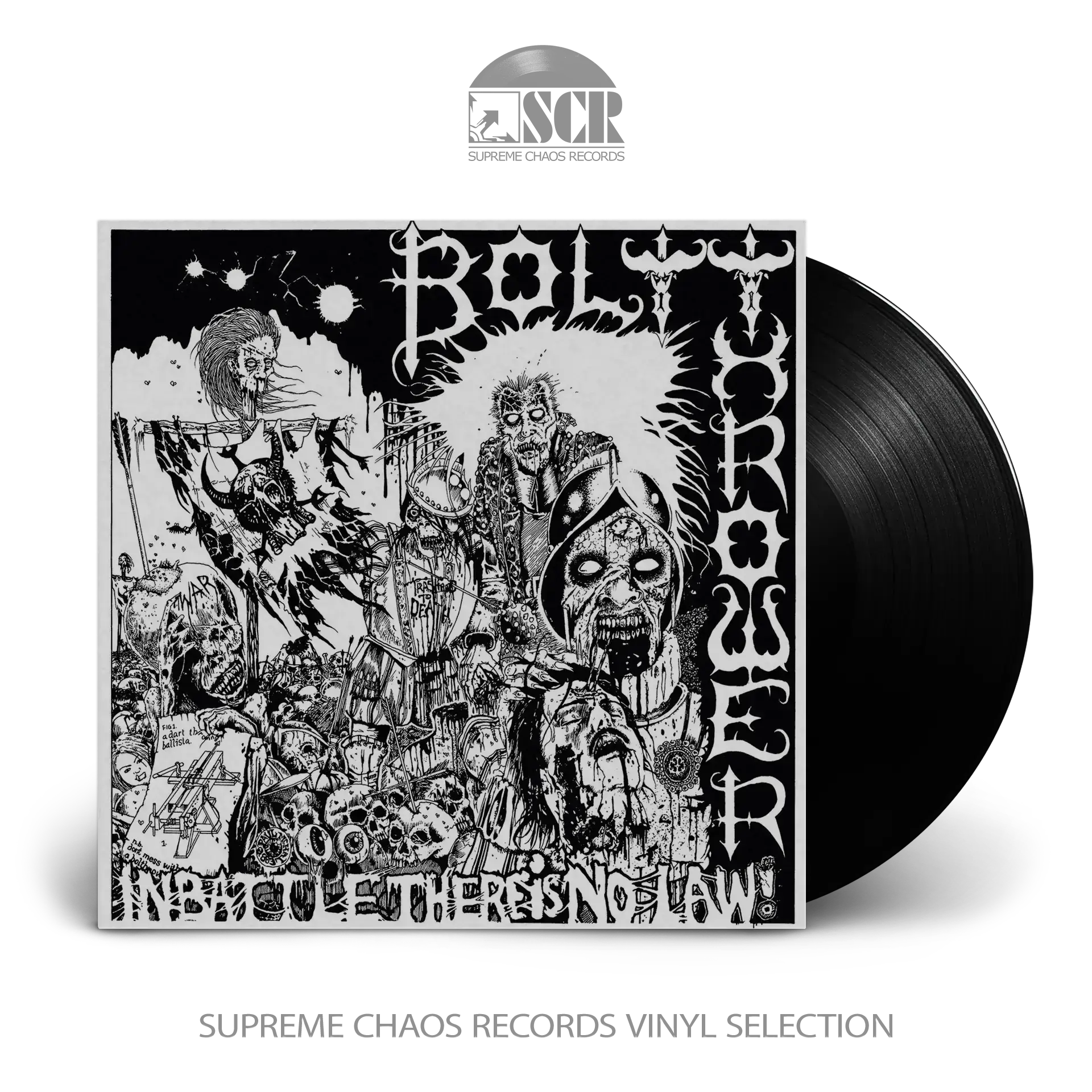 BOLT THROWER · In Battle There Is No Law! | BLACK LP (Death Metal Vinyl)