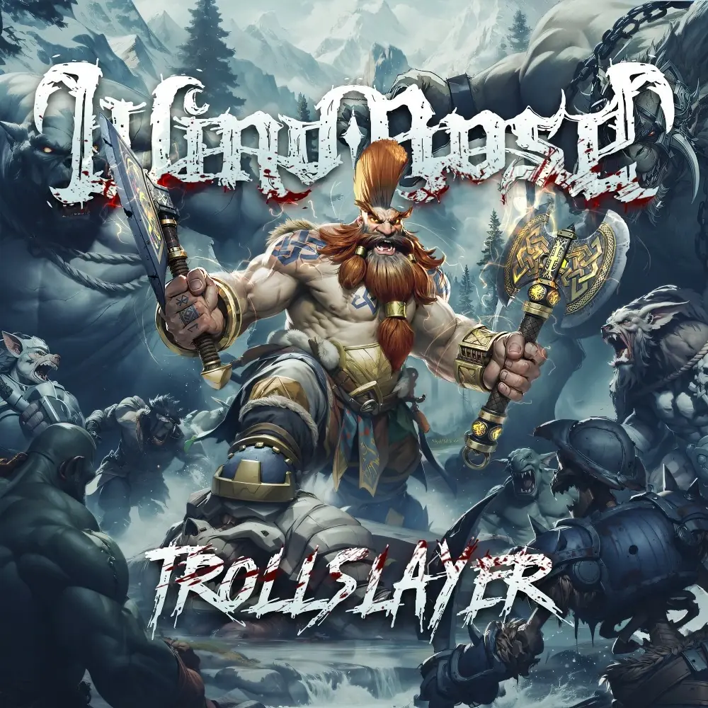 WIND ROSE · Trollslayer | DIGIPAK CD WIND ROSE · Trollslayer | DIGIPAK CD (Power Metal CDs)