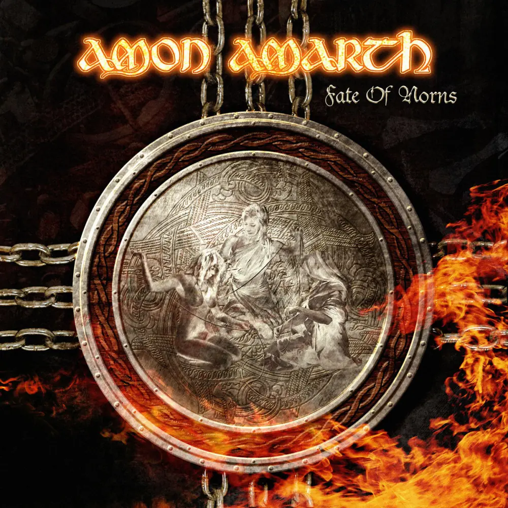AMON AMARTH - Fate Of Norns · OCHRE BROWN LP (Death Metal Vinyl) · Bild 1