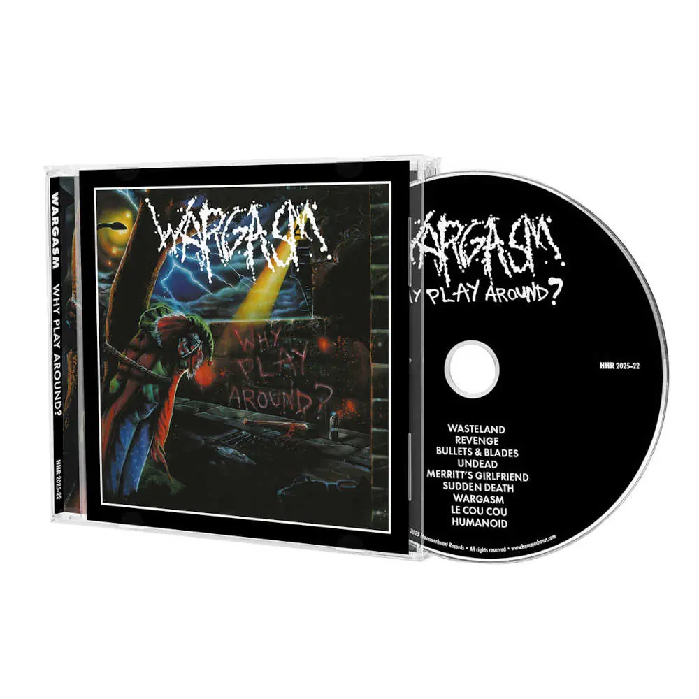 WARGASM · Why Play Around? | SLIPCASE CD (Thrash Metal CDs) · Bild 2
