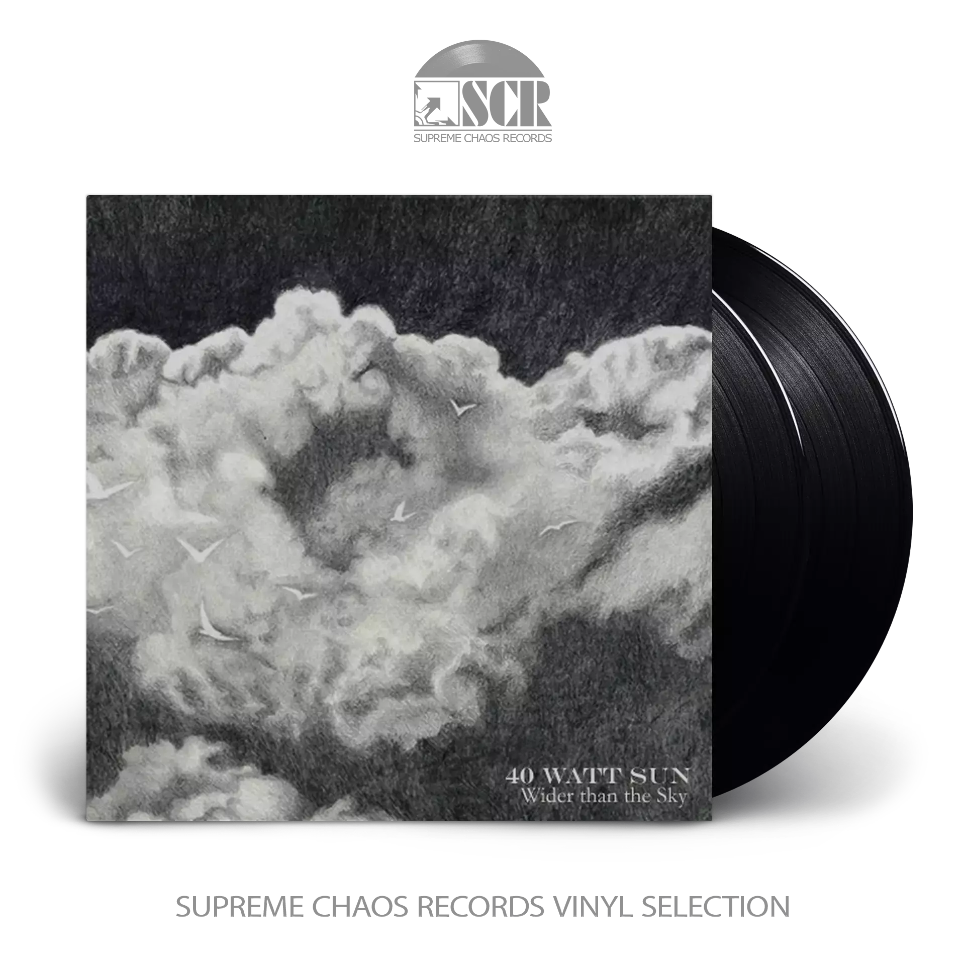 40 WATT SUN - Wider Than The Sky · BLACK DLP 40 WATT SUN - Wider Than The Sky · BLACK DLP (Doom Metal Vinyl)
