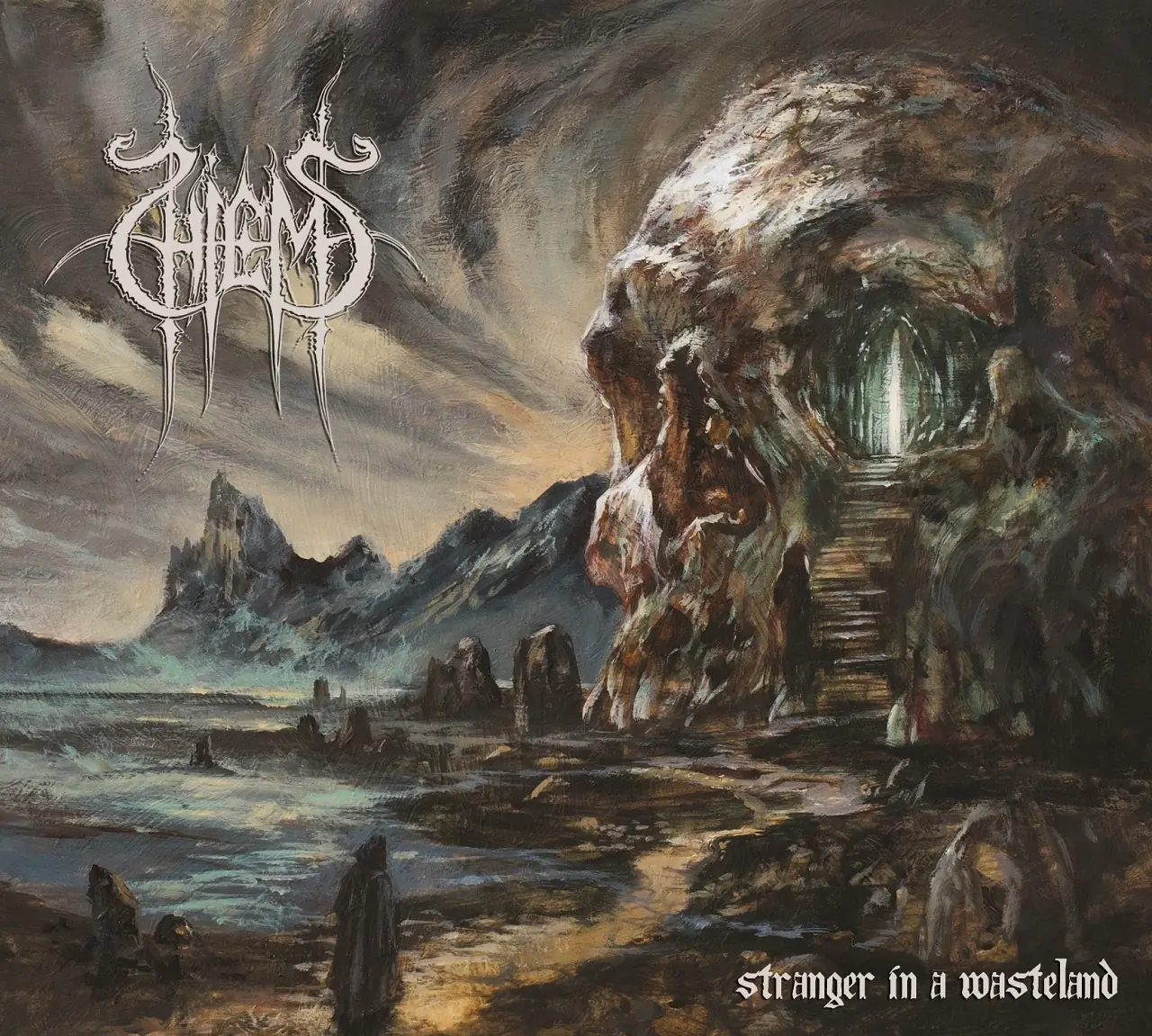 HIEMS · Stranger In A Wasteland | BLACK LP (Black Metal Vinyl) · Bild 1