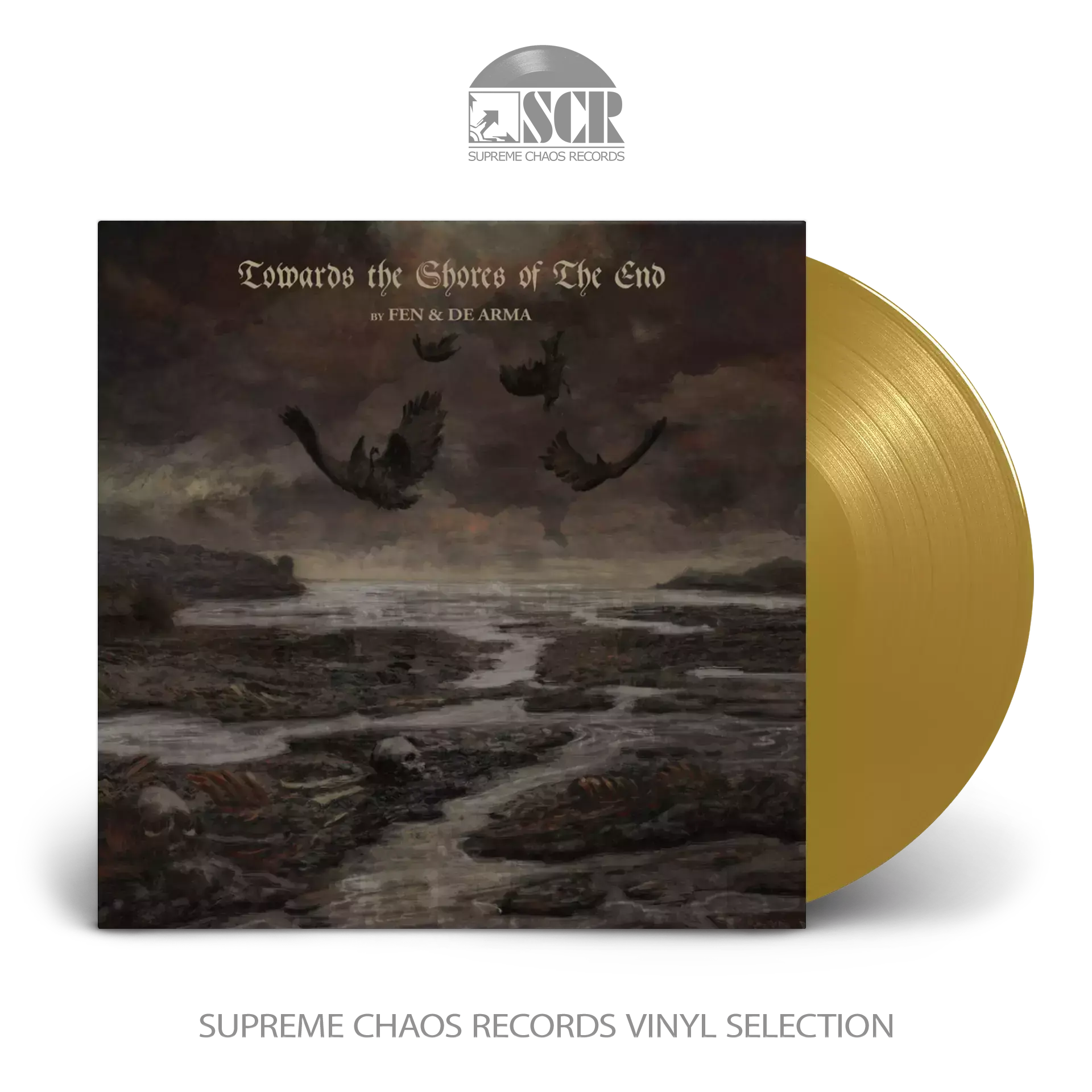 FEN & DE ARMA · Towards the Shores of The End | GOLD LP FEN & DE ARMA · Towards the Shores of The End | GOLD LP (Black Metal Vinyl)