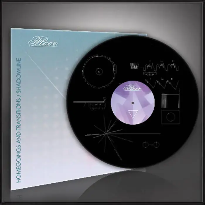 FLOOR - Homegoings And Transitions / Shadowline · ETCHED EP (Stoner Rock Vinyl)