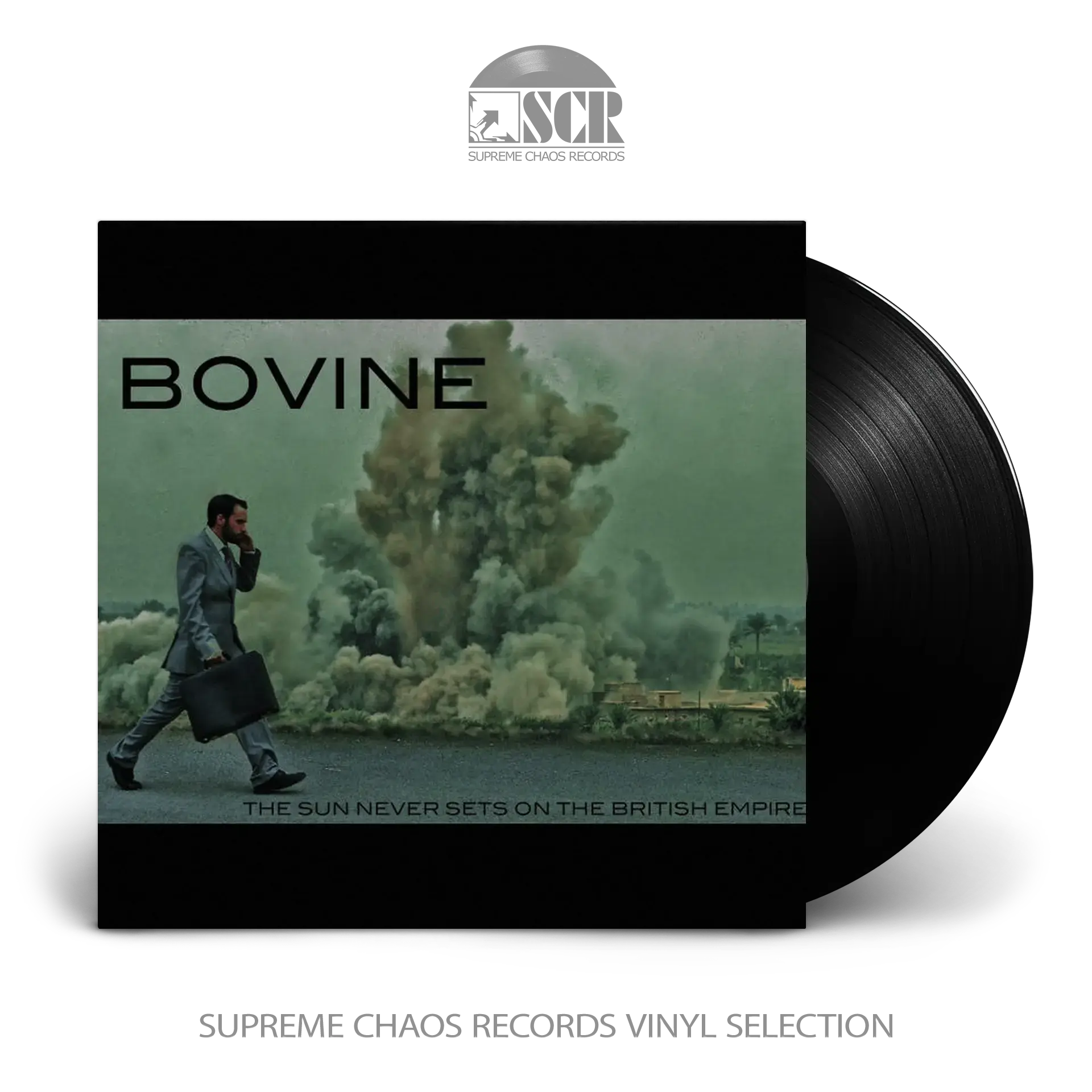 BOVINE - The Sun Never Sets On The British Empire · BLACK LP BOVINE - The Sun Never Sets On The British Empire · BLACK LP (Heavy Metal/Progressive Metal/Experimental Vinyl)