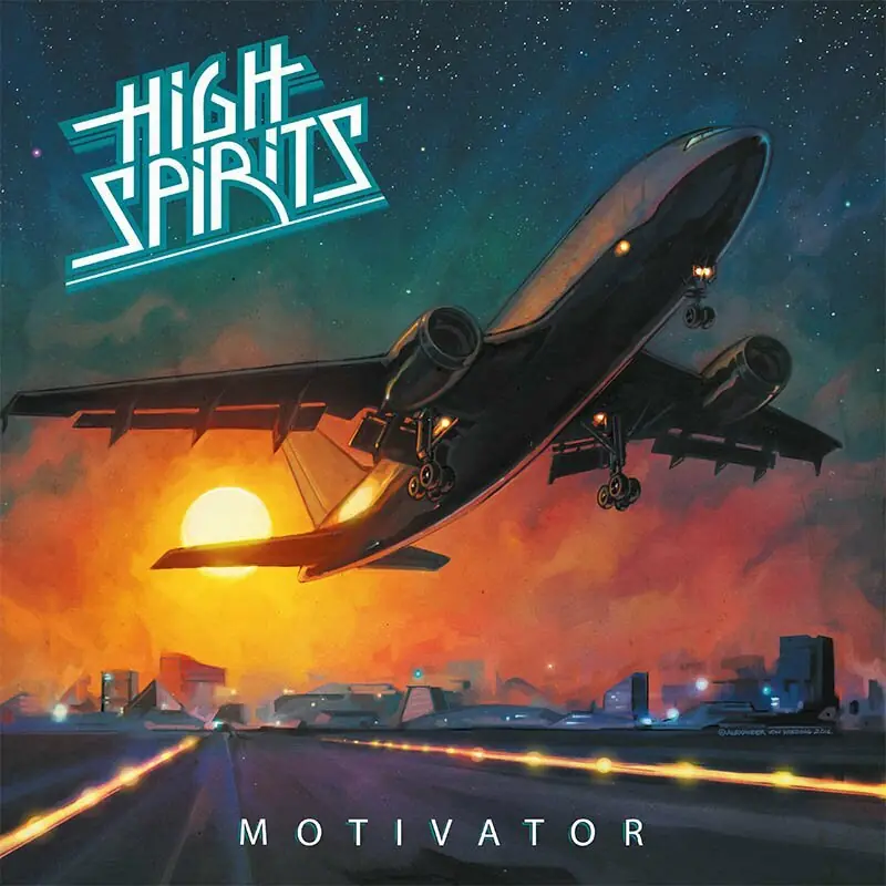 HIGH SPIRITS · Motivator | BLACK LP · Bild 1 HIGH SPIRITS · Motivator | BLACK LP (Heavy Metal Vinyl) · Bild 1