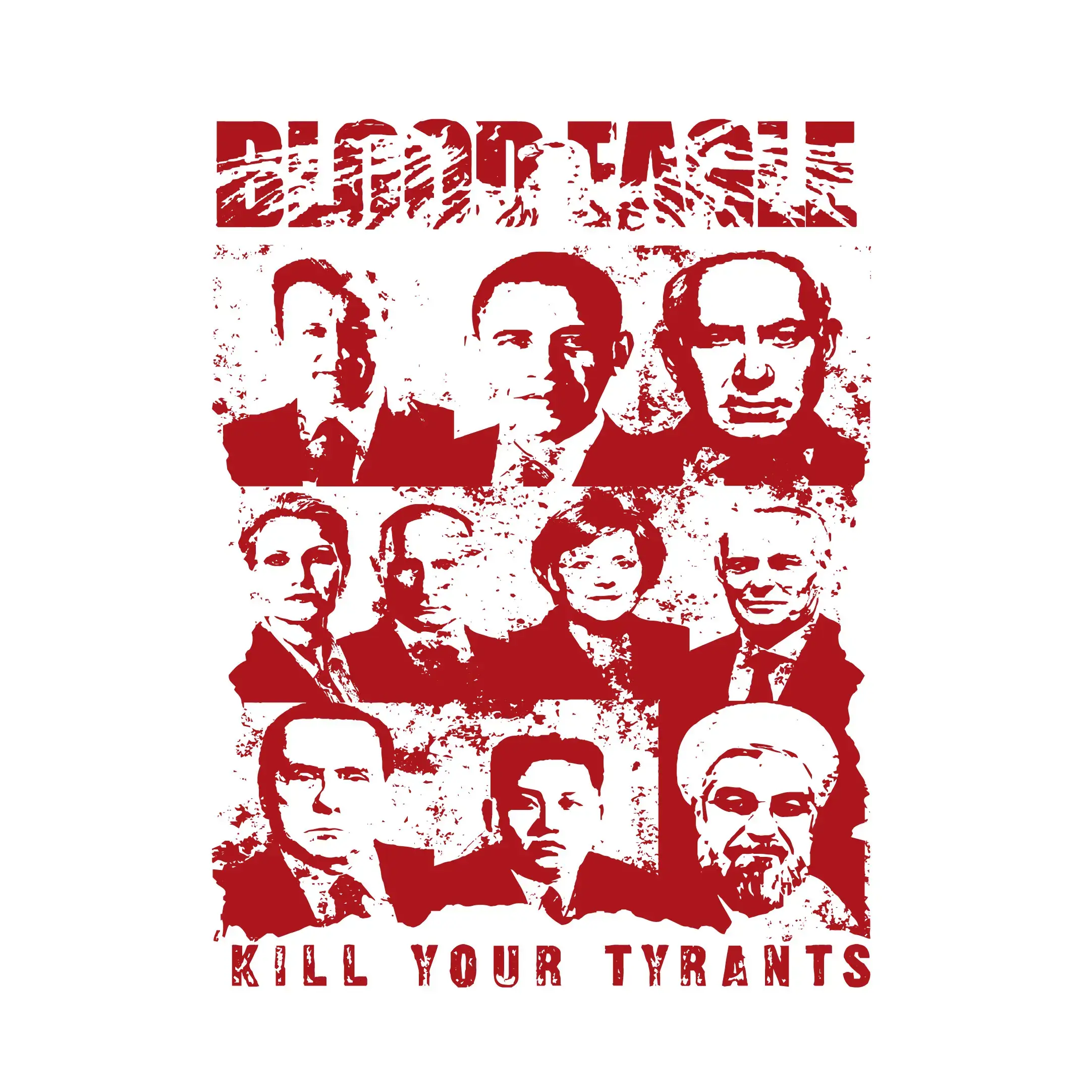 BLOOD EAGLE - Kill Your Tyrants · SPLATTER 7" EP (Death Metal/Crust Punk/D-Beat Vinyl) · Bild 1