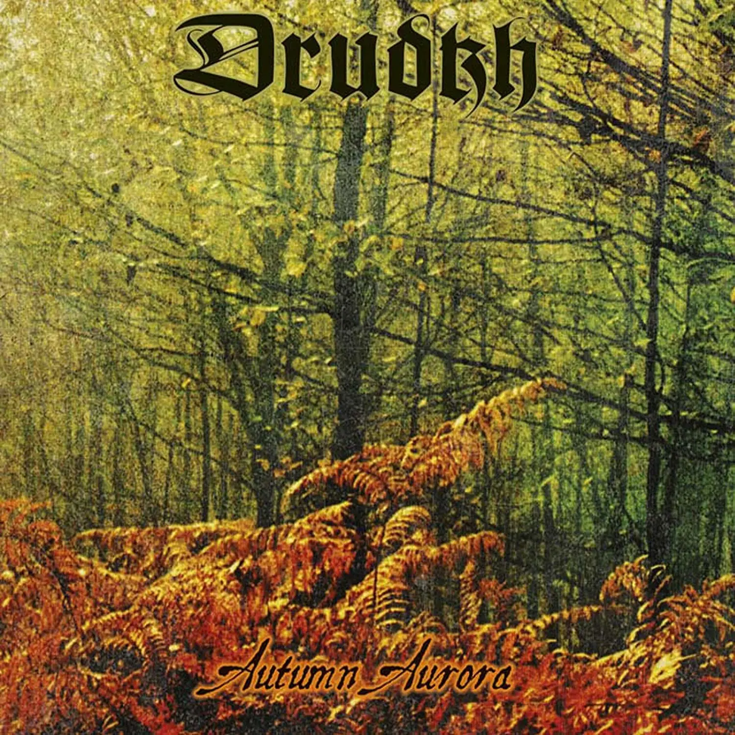 DRUDKH - Autumn Aurora · GREEN/BLACK LP · Bild 1 DRUDKH - Autumn Aurora · GREEN/BLACK LP (Pagan Black Metal Vinyl) · Bild 1